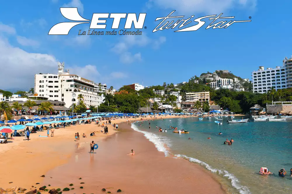 Playas de Acapulco Destino ETN Turistar