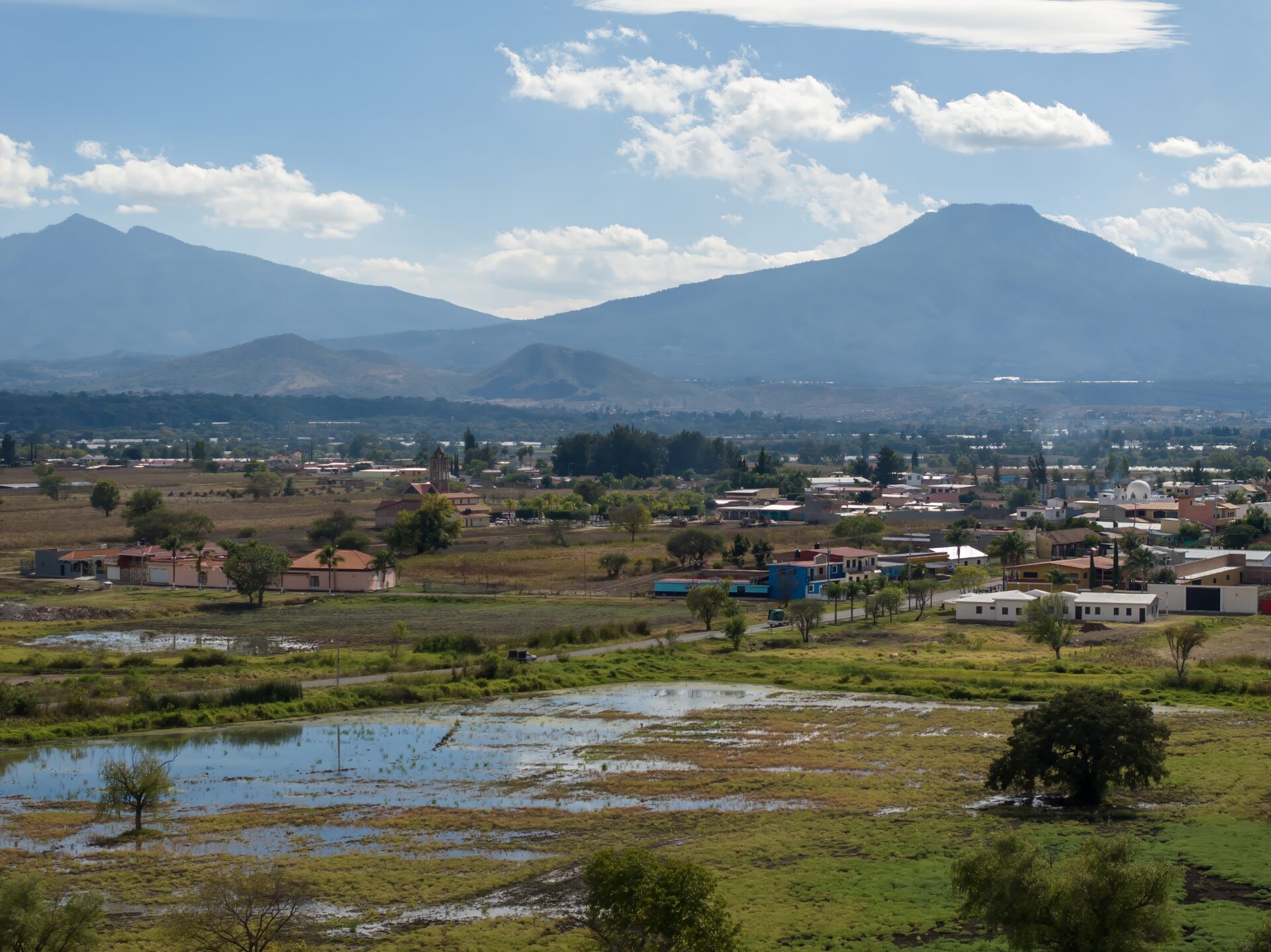 A scenic view of Gomez Farias, Michoacan, Mexico