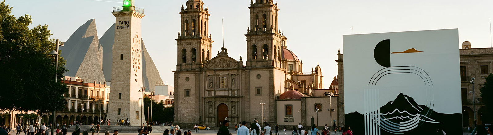 Scenic view along the Mexico City to San Miguel de Allende bus route