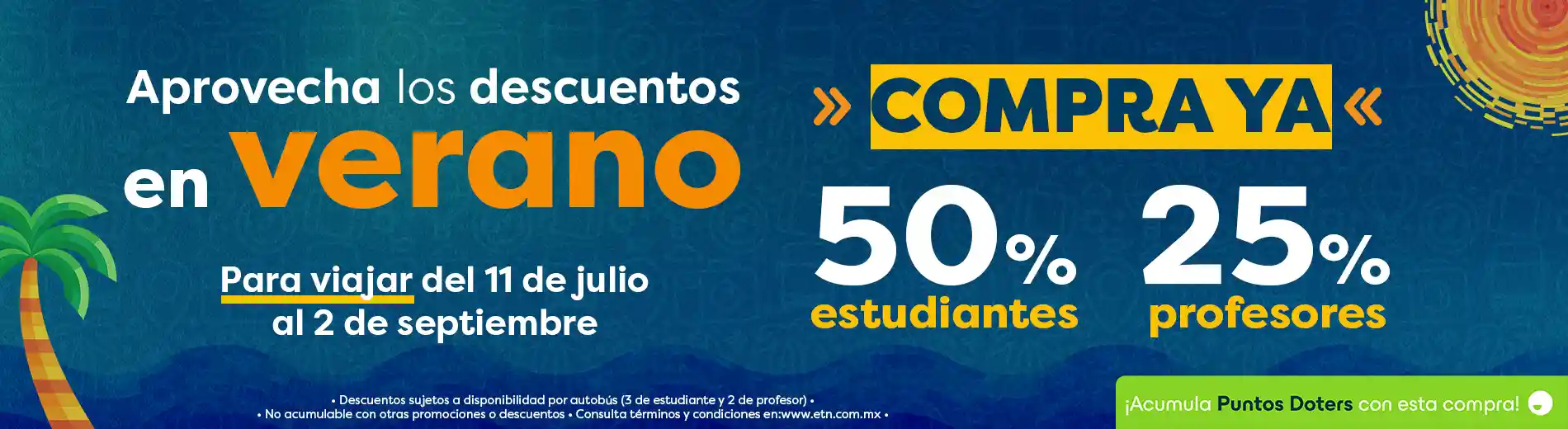 Descuentos de Temporada 50 25 Estudiantes y Profesores ETN