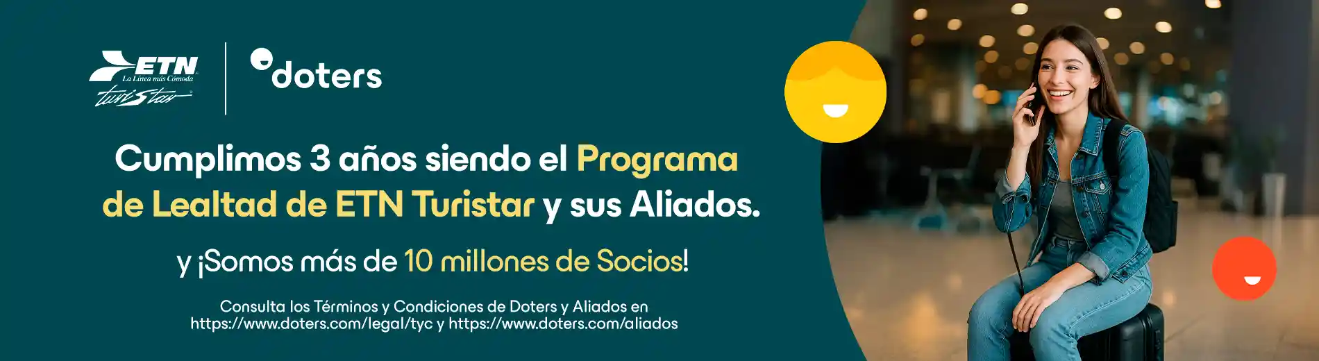 Utiliza tu Boleto Doters Aniversario con ETN Turistar