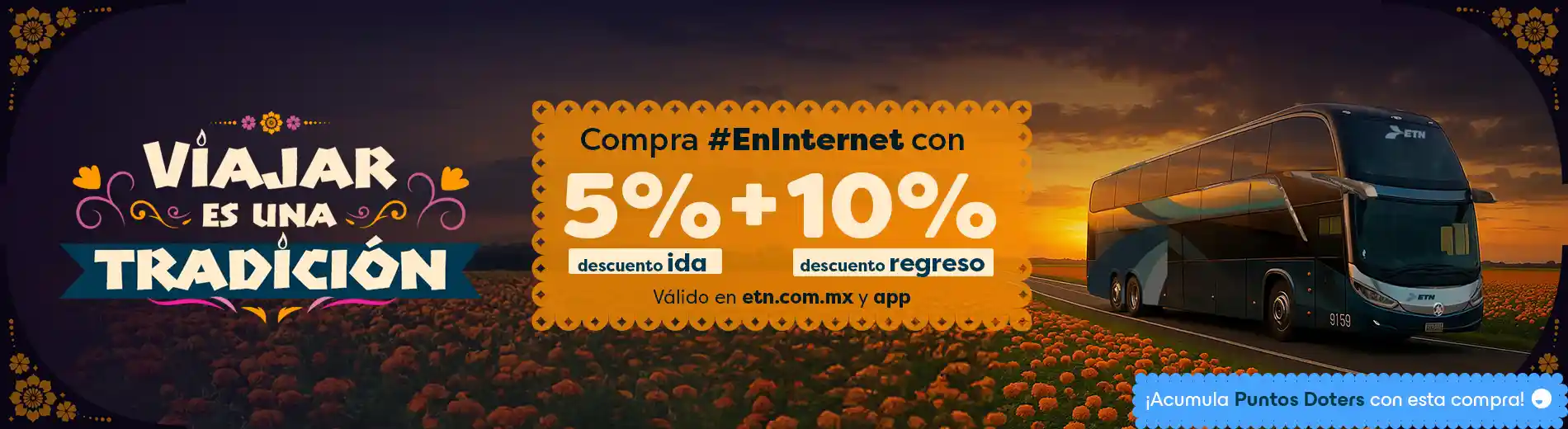 Compra tus Boletos en Internet con ETN Turistar Compra tus Boletos en Internet con ETN Turistar
