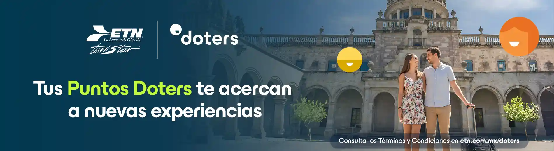 Acumula Puntos Doters y viaja con ETN Turistar