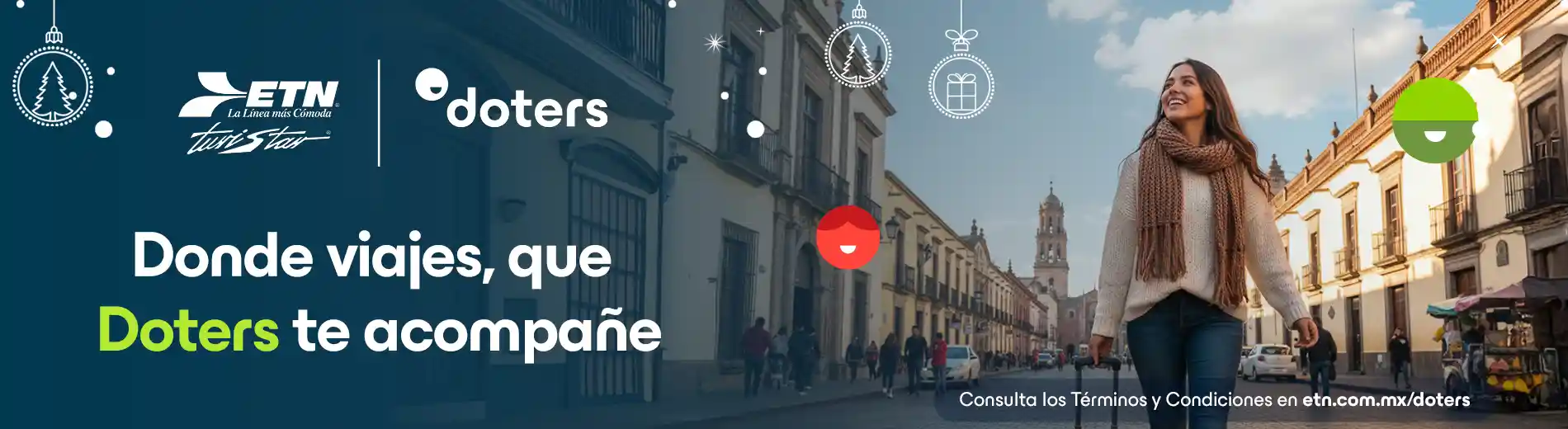 Acumula Puntos Doters y viaja con ETN Turistar