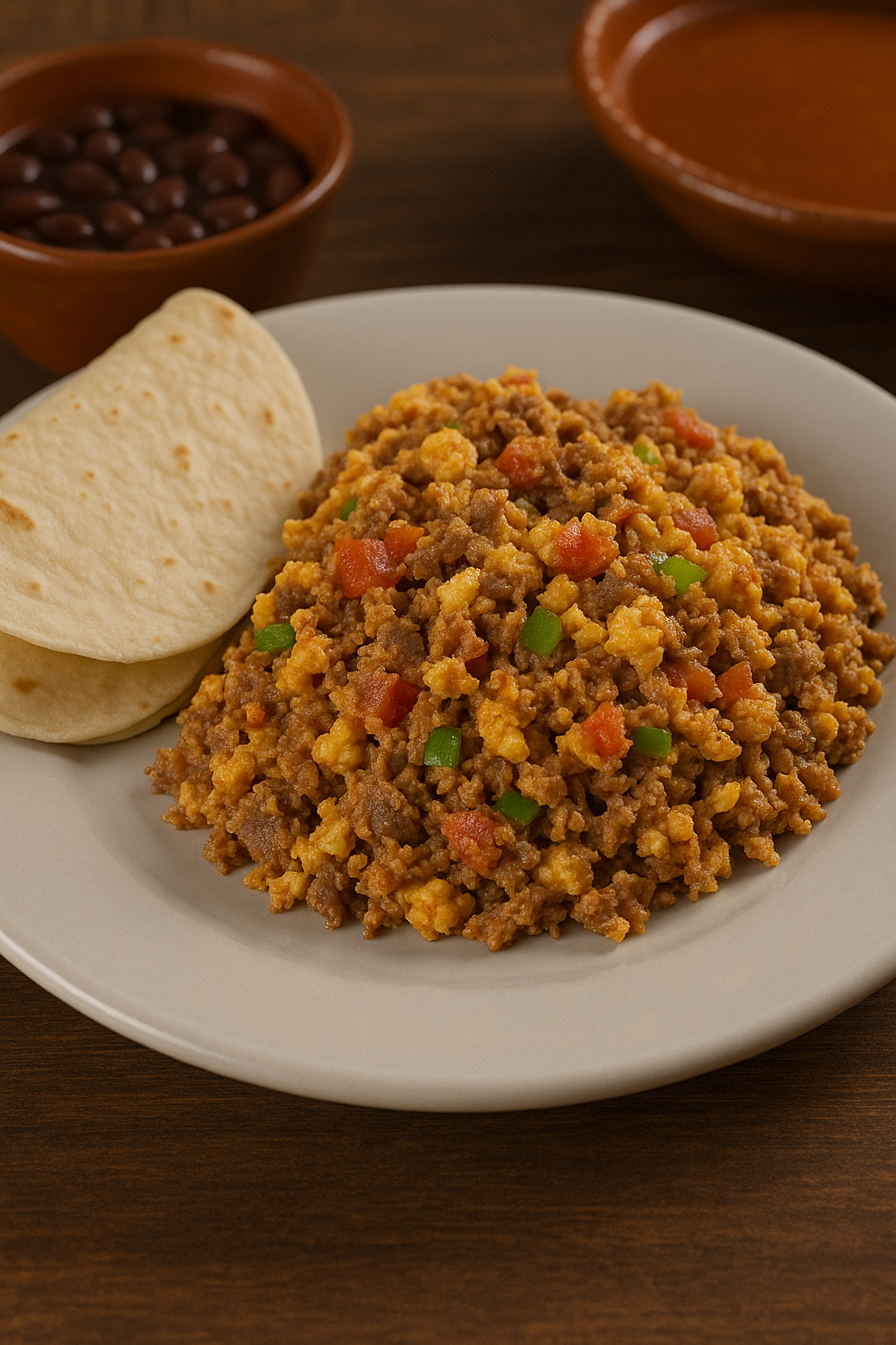 Machacado con huevo