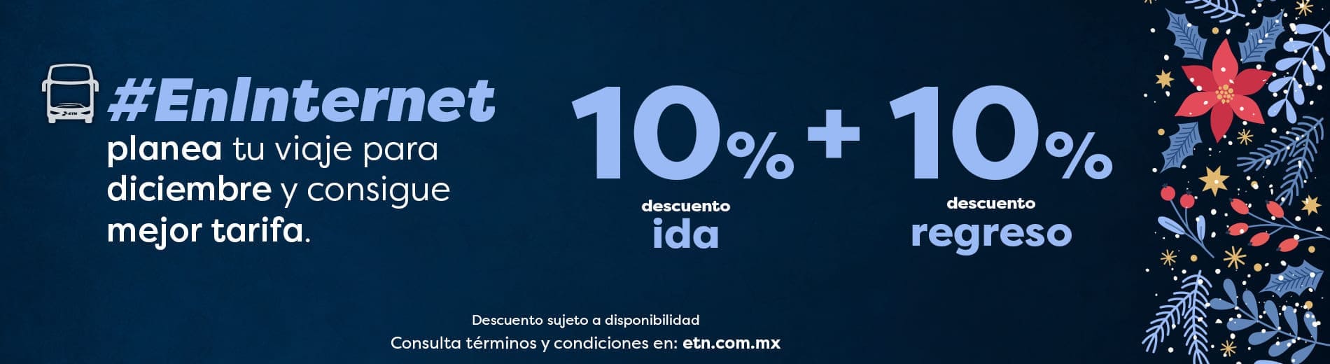 Compras con Descuentos 10 + 10 Fiestas Decembrinas