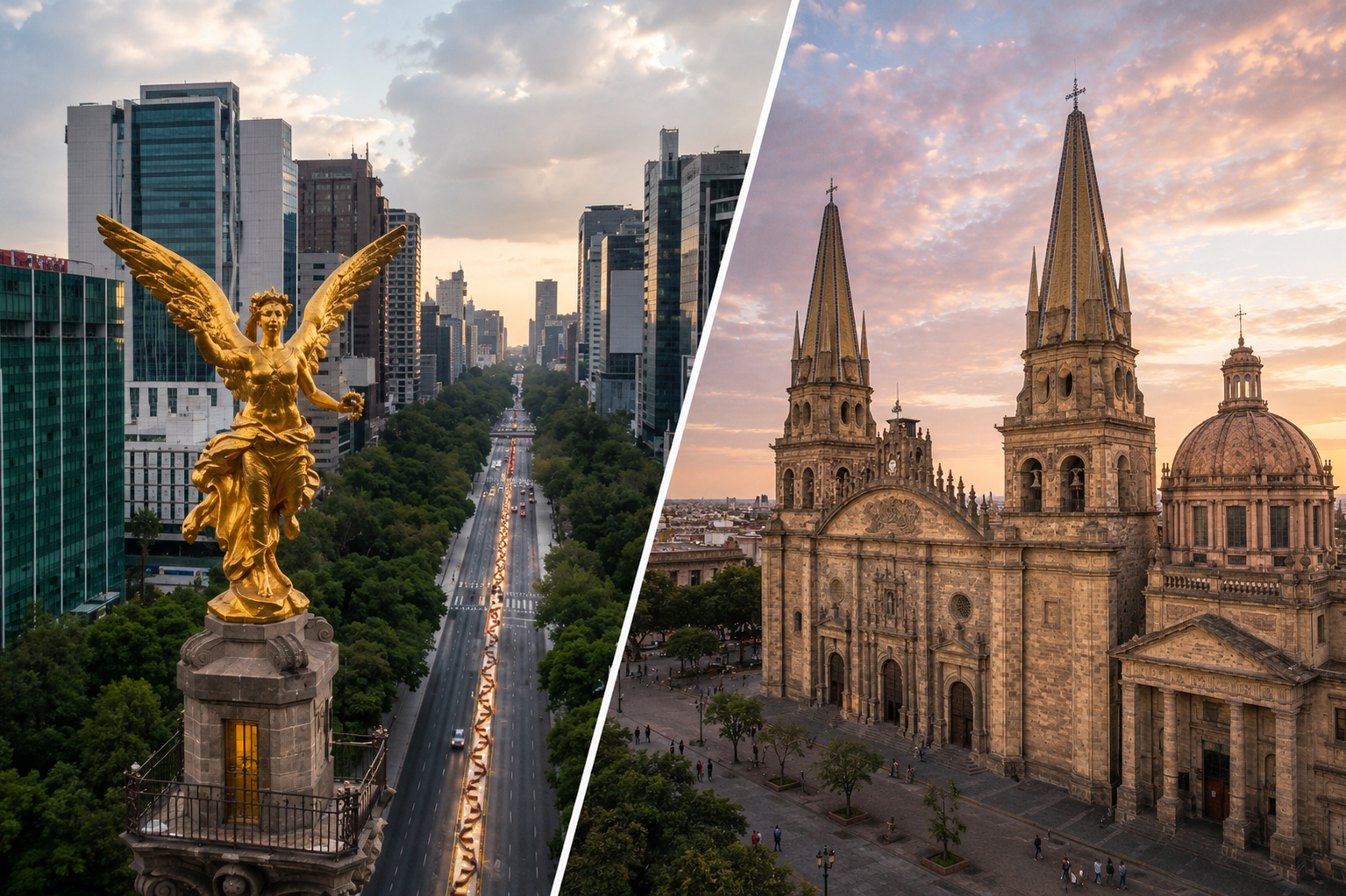 Ruta de autobús de lujo de CDMX a Guadalajara para el fútbol 2026