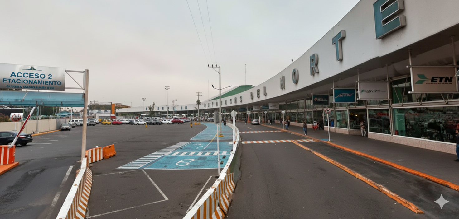 Cómo llegar a la terminal ETN