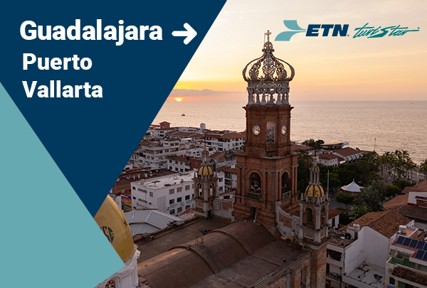 Itinéraire en autocar de Guadalajara à Puerto Vallarta
