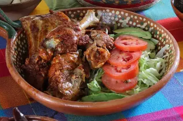 comida tipica en querétaro chivito tapeado