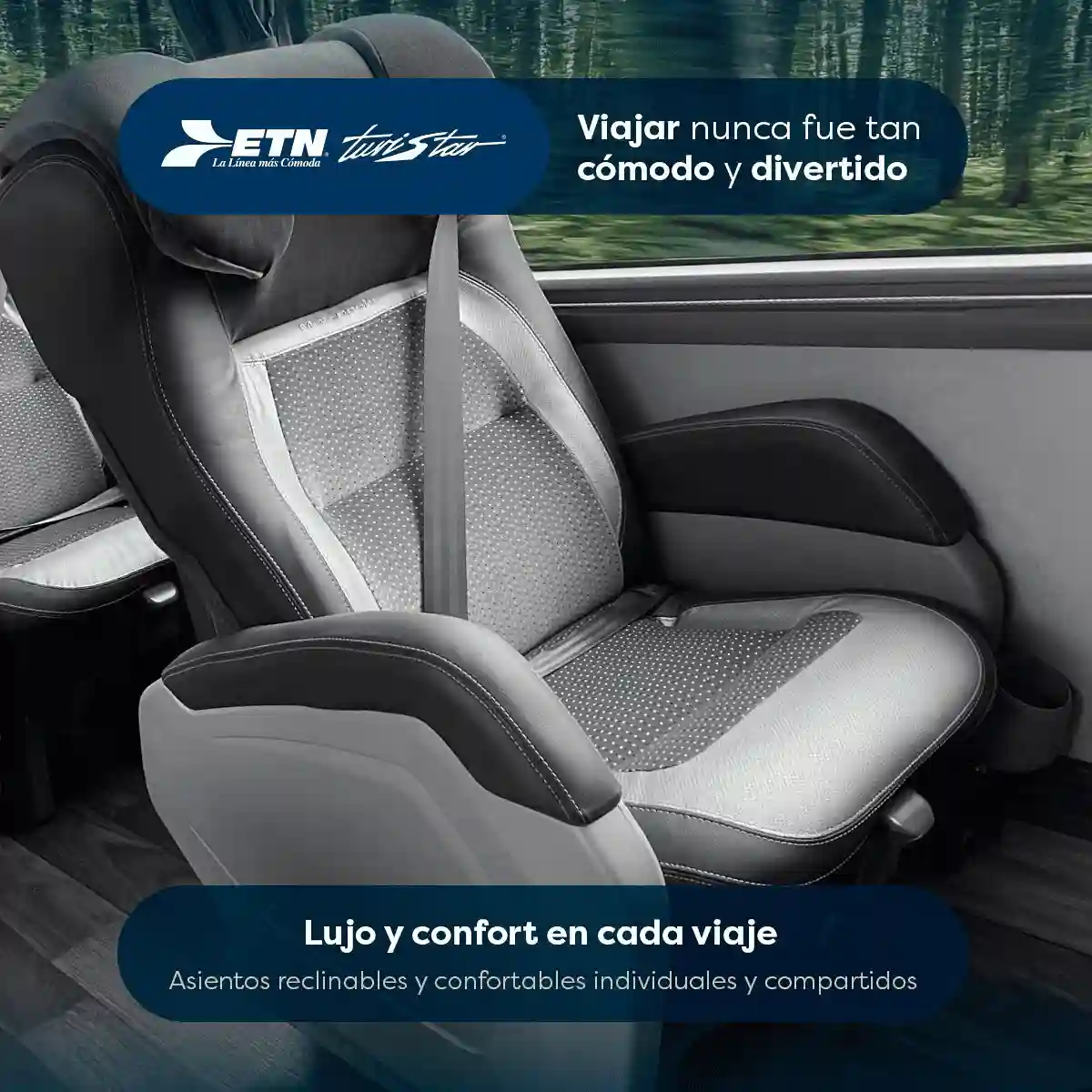 Confort a bord ETN Turistar