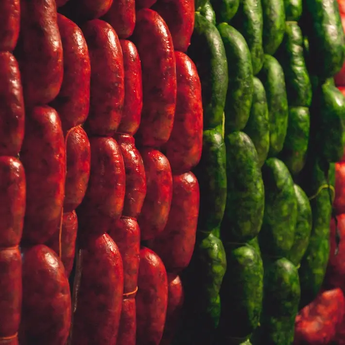 Chorizo Verde y Rojo