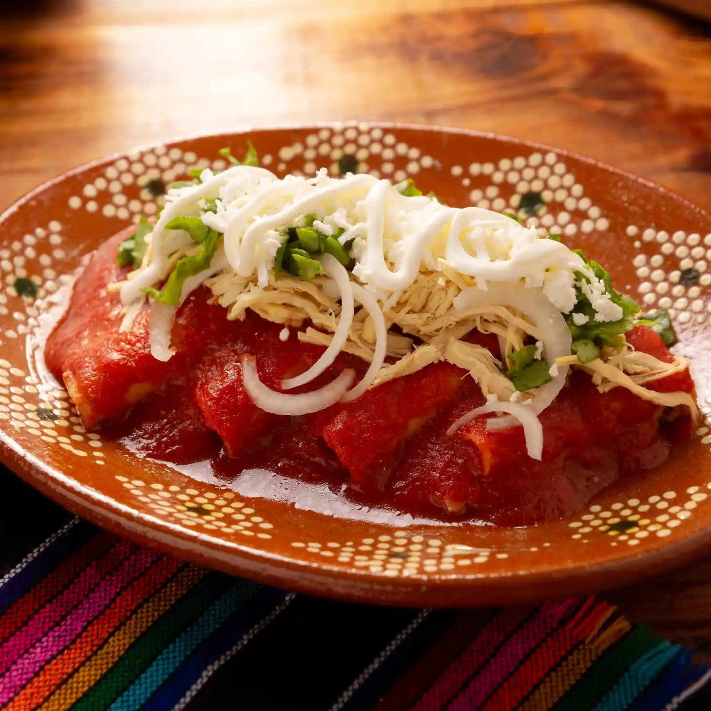 Enchiladas estilo Bajío