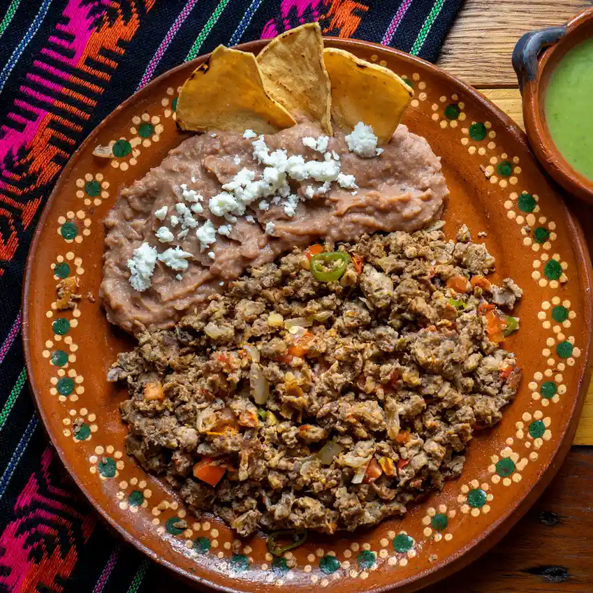 Machacado con huevo