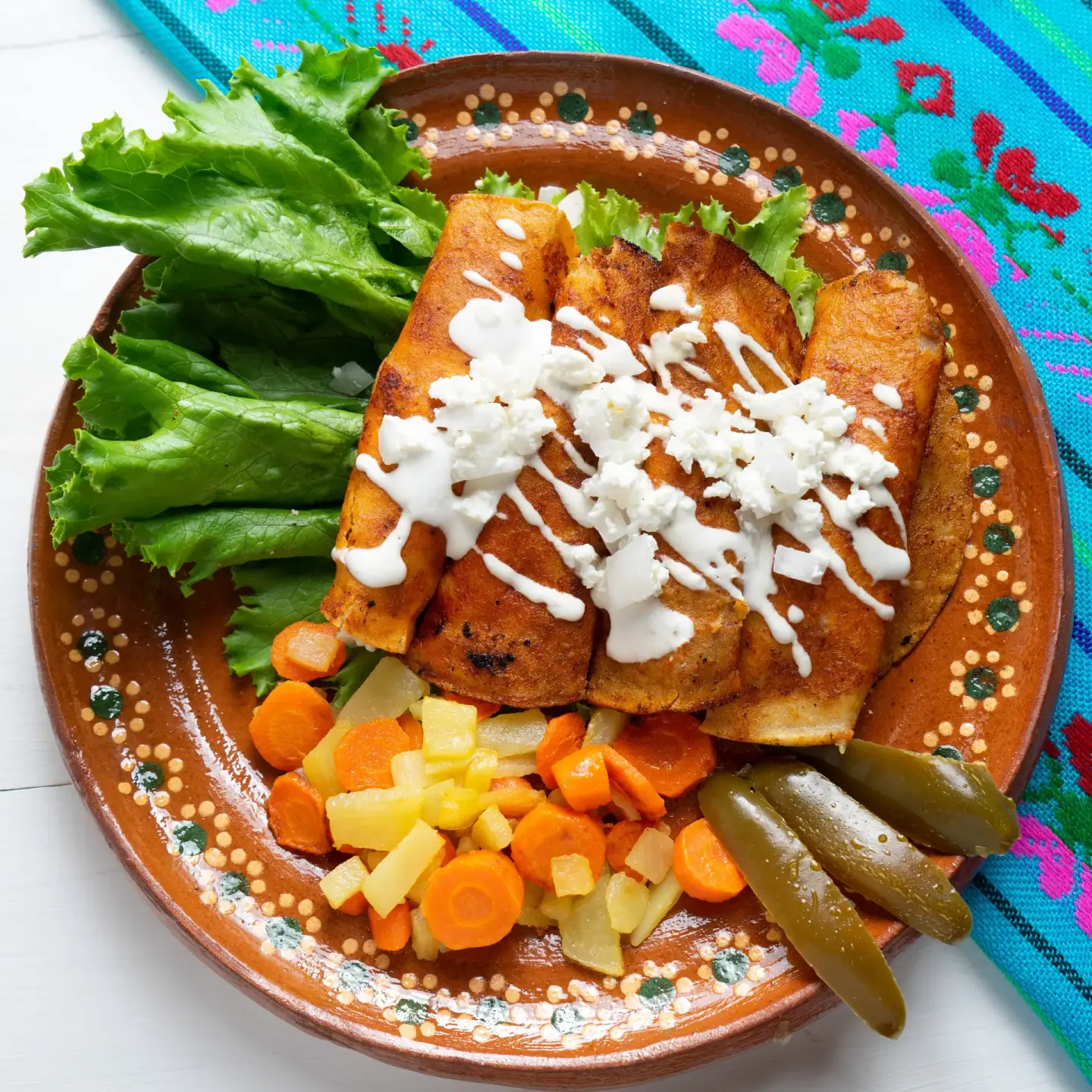 Enchiladas Queretanas