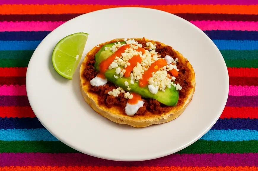 Sopes de Chorizo